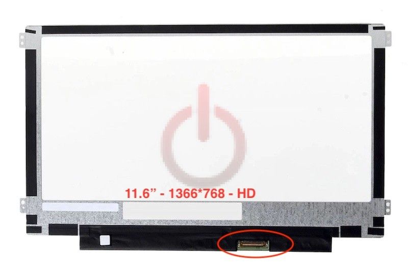 Dalle Écran LCD 11.6" B116XAN06.1 HW0A - Neuf HD 1366x768 Pour Réparation